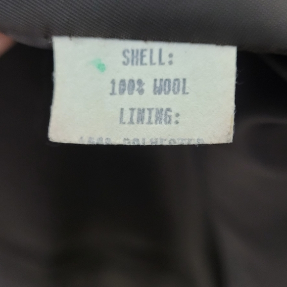 Vintage Charles Klein Wool Coat Women’s 10 Brown Velvet Trim Hood 90s Winter - Picture 8 of 9